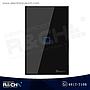 SW-T3US1C Switch Inteligente touch Sencillo para empotrar Negro wi-fi Sonoff