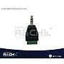 AD-105M Adaptador Plug Stereo 3.5 Macho a Bornera 3 Pin
