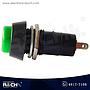 SW-P12G Pulsador Normalmente Abierto 12mm Verde Redondo