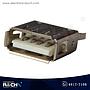 CN-100V Conector USB tipo A hembra vertical
