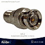 MF-2 Adaptador plug BNC a rosca