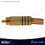 PL-RCAMB Plug RCA metal negro